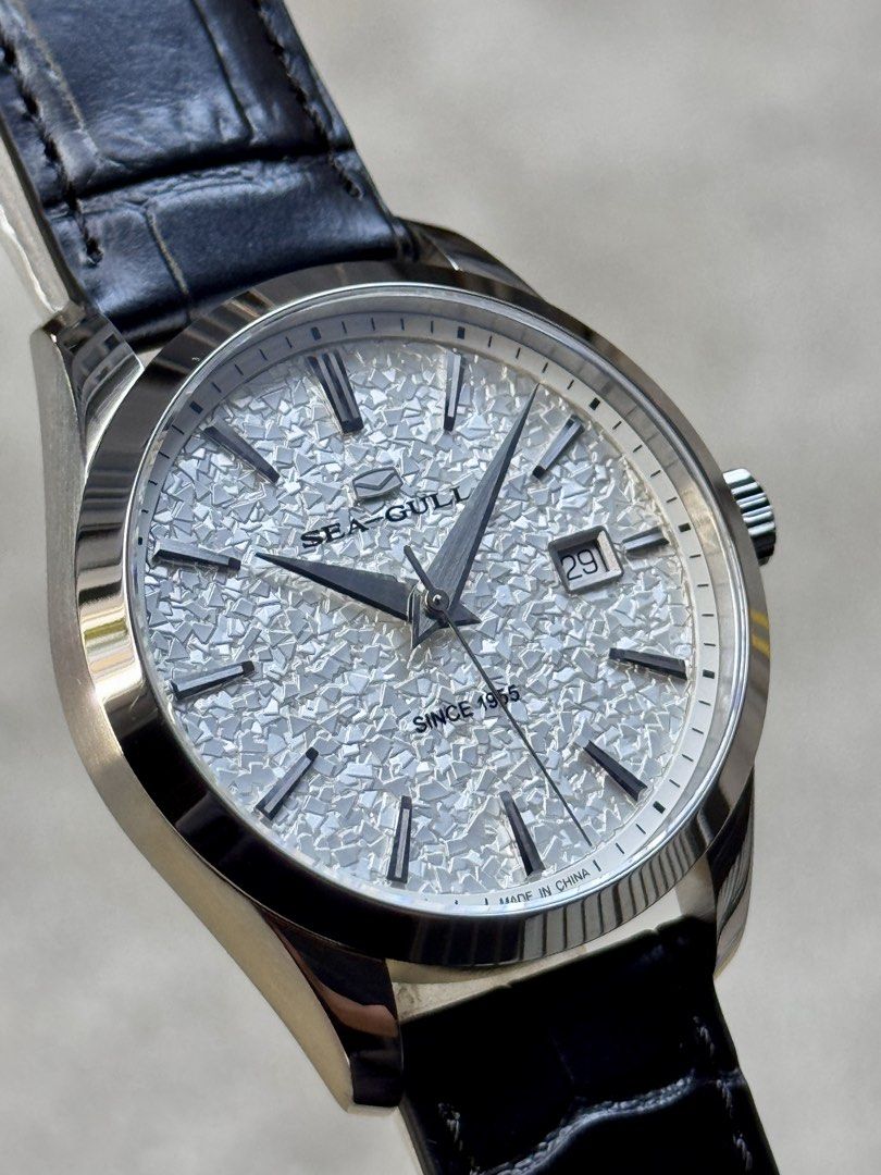 Brand New SeaGull Glass Shards Dial, Automatic Watch