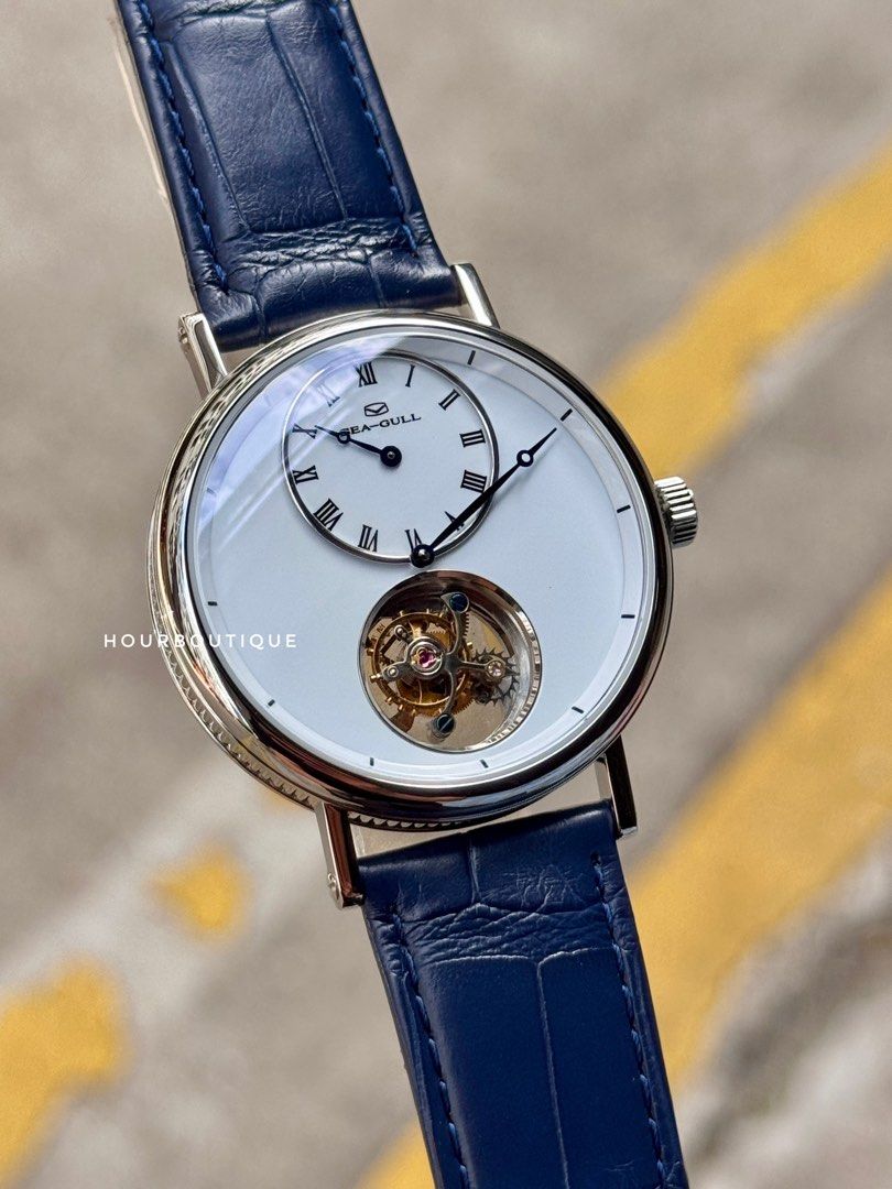 Brand New SeaGull Master CraftsMan Enamel Dial Regulator Tourbillon 39mm