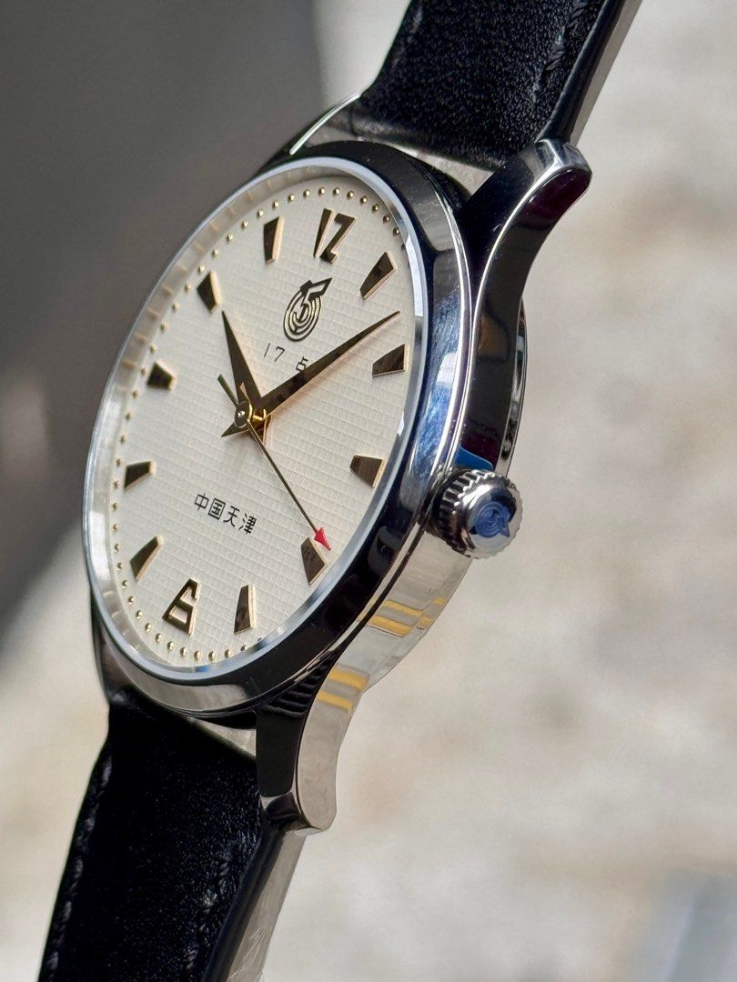 Brand New SeaGull Mayday Edition Cream Checkered Dial, Automatic Watch