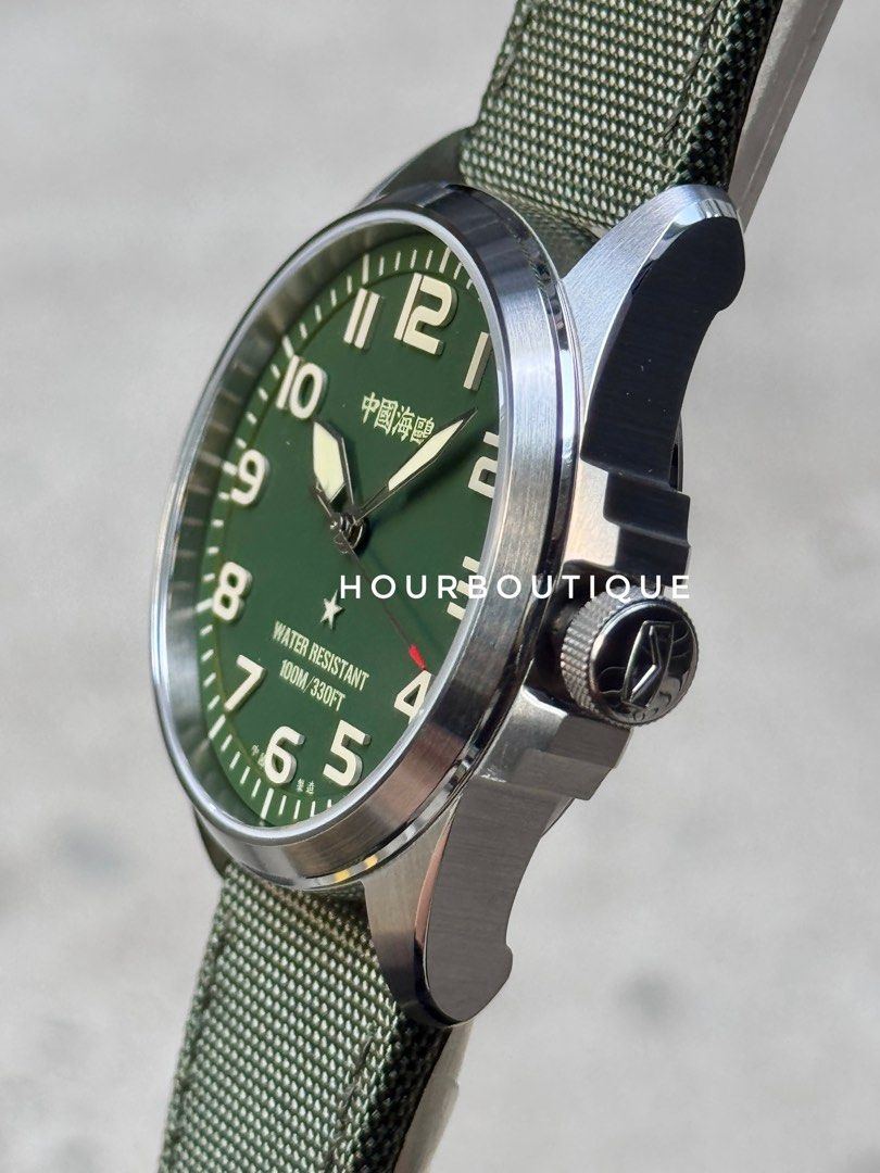 Brand New SeaGull Military Green 陆军一号 Automatic Watch