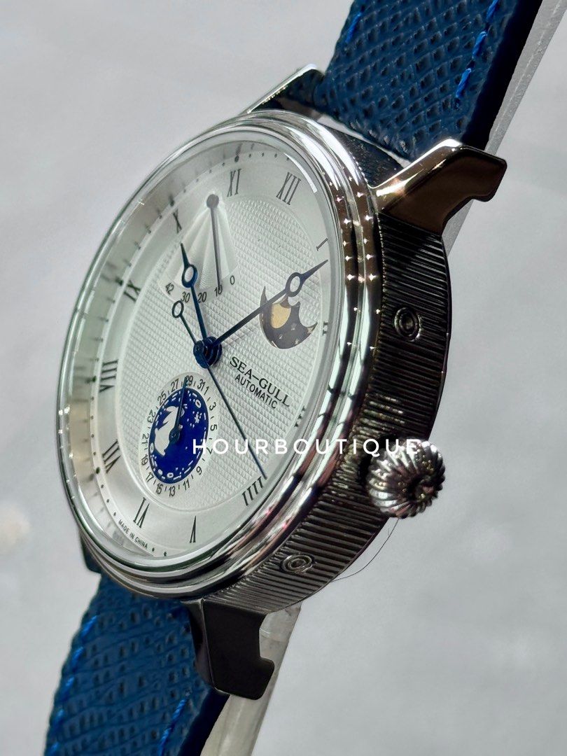 Brand New SeaGull MoonPhase Rabbit Series Automatic Watch