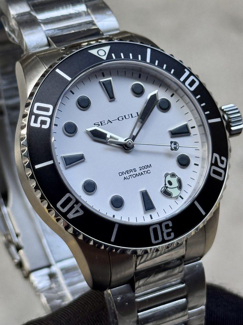 Brand New SeaGull Rolling Panda 41mm Automatic Watch