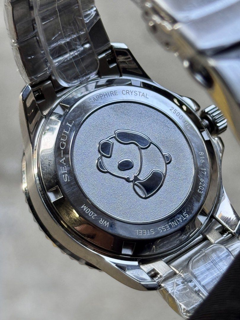 Brand New SeaGull Rolling Panda 41mm Automatic Watch