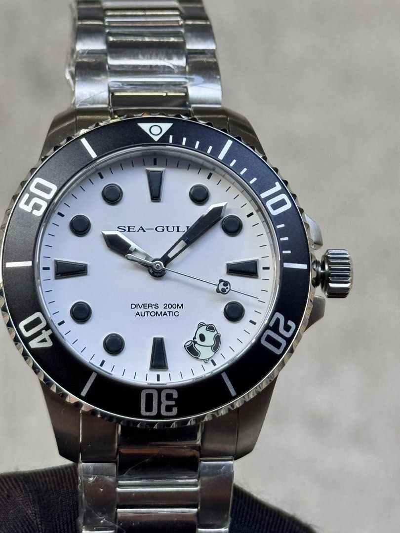 Brand New SeaGull Rolling Panda 41mm Automatic Watch