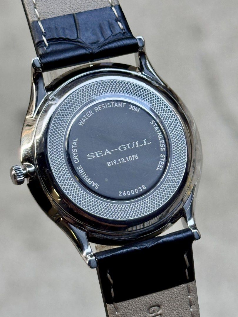 Brand New SeaGull Ultra Thin Porcelain Dial Automatic Watch