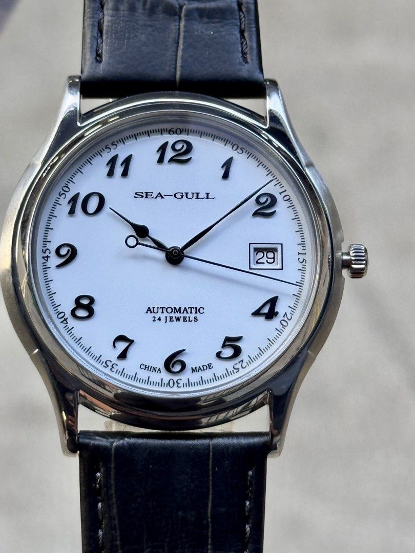 Brand New SeaGull Ultra Thin Porcelain Dial Automatic Watch