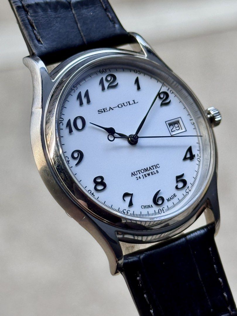 Brand New SeaGull Ultra Thin Porcelain Dial Automatic Watch