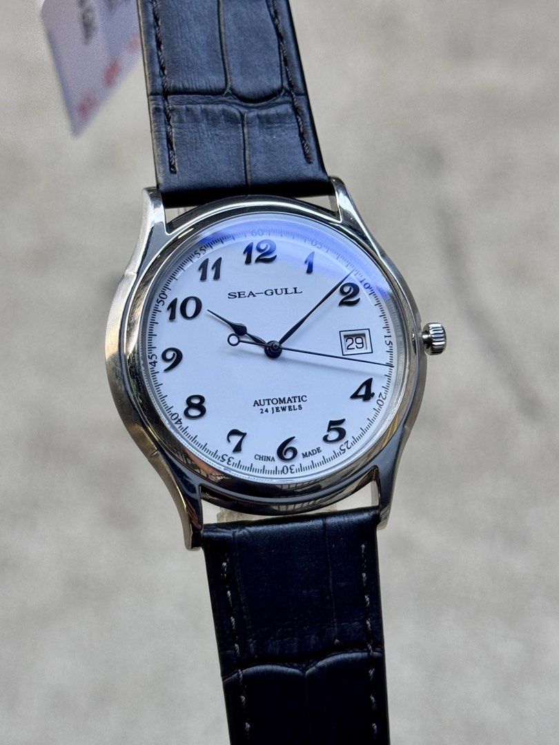 Brand New SeaGull Ultra Thin Porcelain Dial Automatic Watch