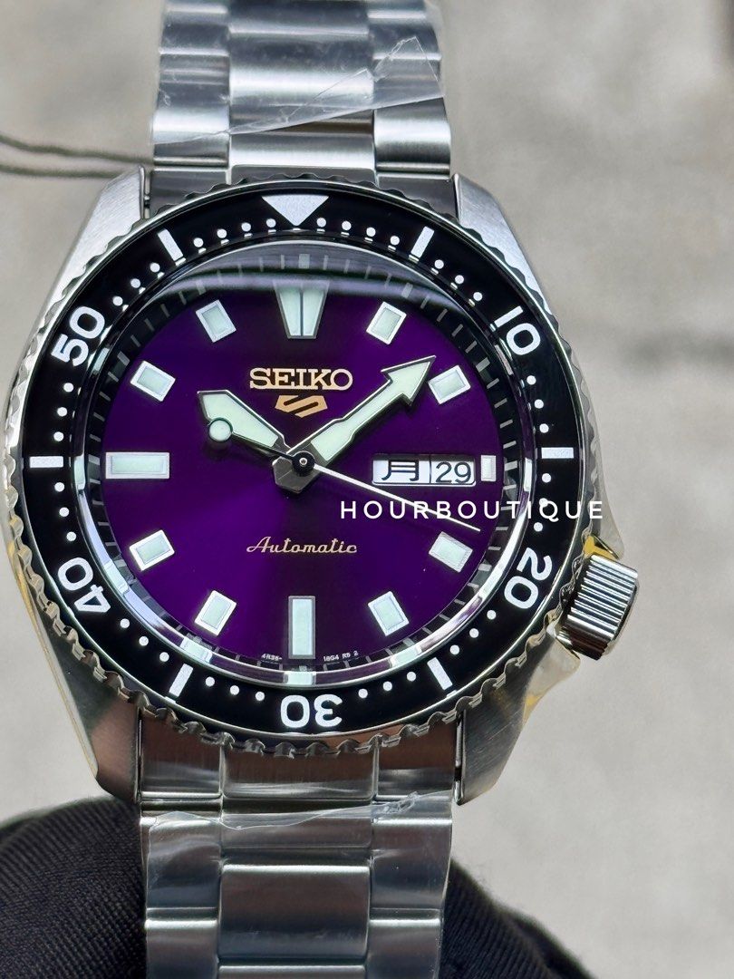 Brand New Seiko Prospex 145th Anniversary SamuBrand New Seiko 5 145th Anniversary Automatic Purple Dial Watch HDB003K1rai Automatic Divers Watch HBB001K1 (Copy)