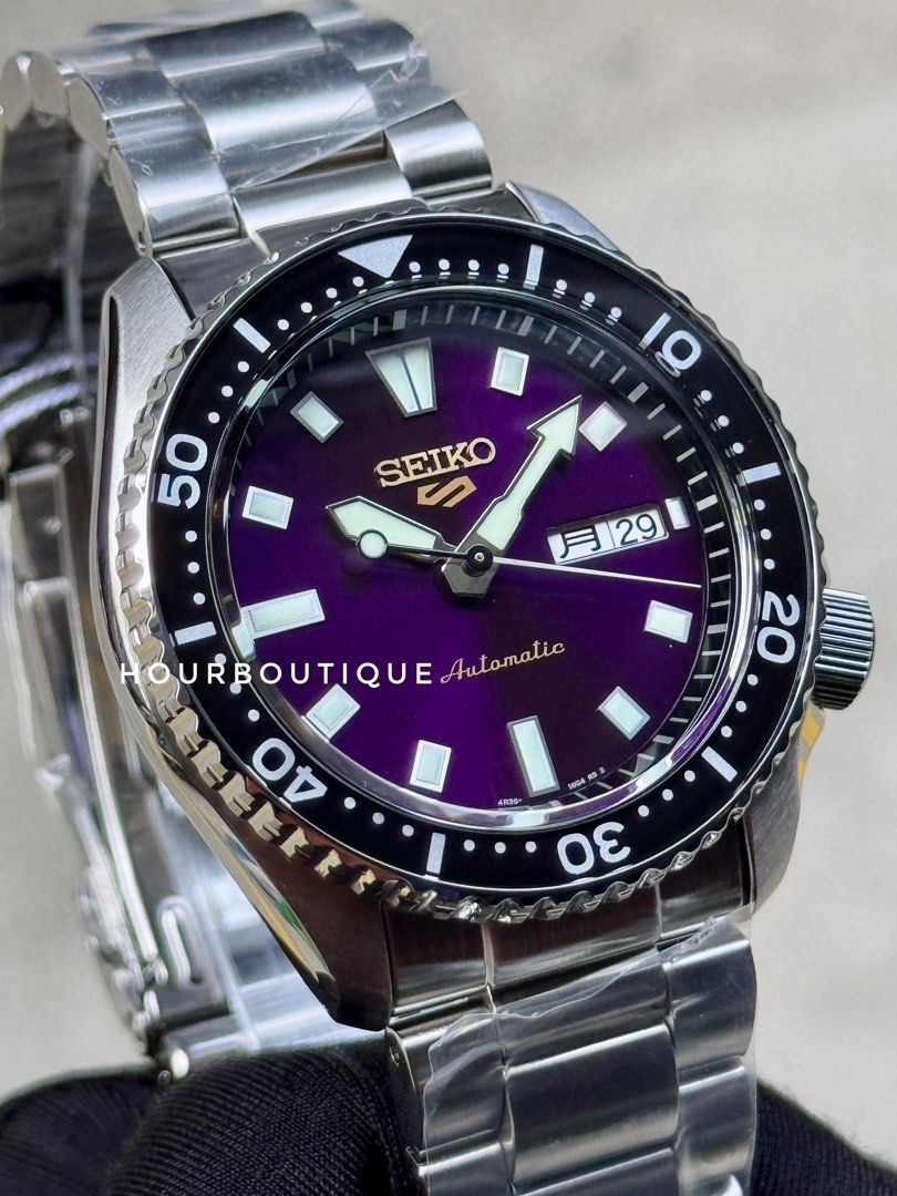 Brand New Seiko Prospex 145th Anniversary SamuBrand New Seiko 5 145th Anniversary Automatic Purple Dial Watch HDB003K1rai Automatic Divers Watch HBB001K1 (Copy)