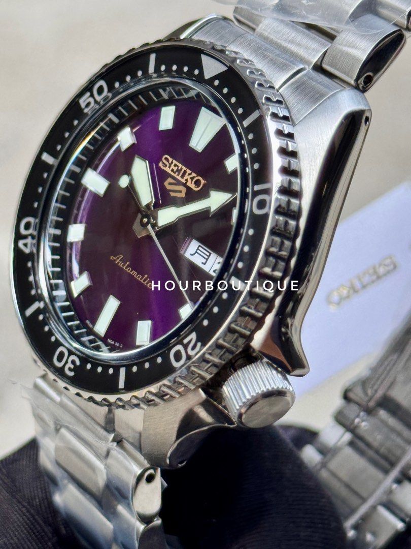 Brand New Seiko Prospex 145th Anniversary SamuBrand New Seiko 5 145th Anniversary Automatic Purple Dial Watch HDB003K1rai Automatic Divers Watch HBB001K1 (Copy)