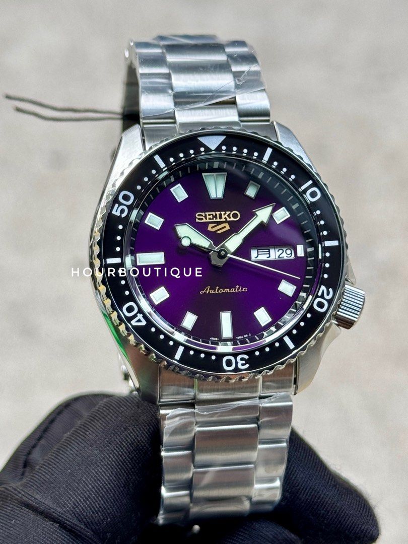 Brand New Seiko Prospex 145th Anniversary SamuBrand New Seiko 5 145th Anniversary Automatic Purple Dial Watch HDB003K1rai Automatic Divers Watch HBB001K1 (Copy)