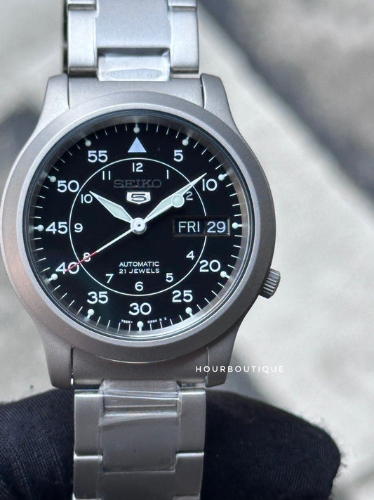 Brand New Seiko 5 Automatic Field Watch 37mm SNK809K1