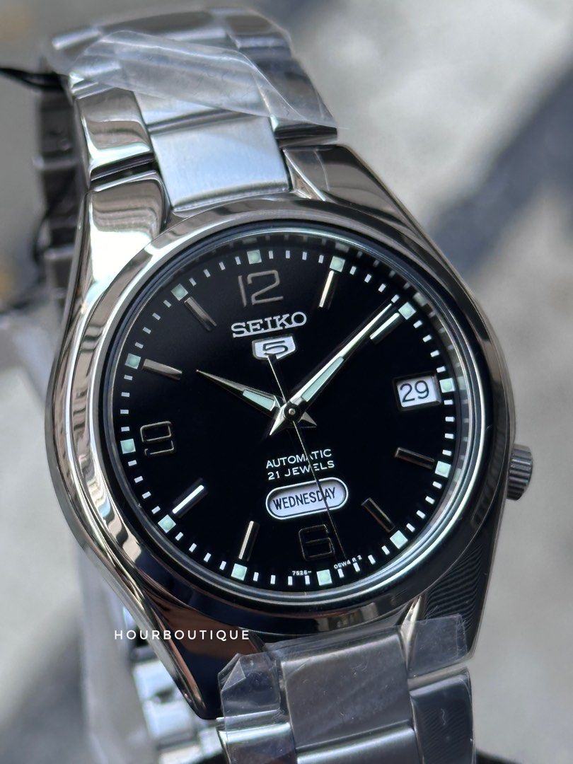 Brand New Seiko 5 Black Dial Automatic Watch SNK623K1