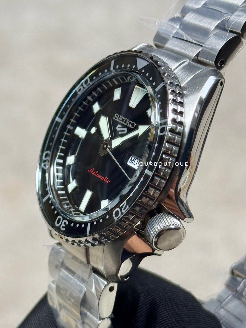 Brand New Seiko 5 Black Dial Automatic Watch SRPL85K1