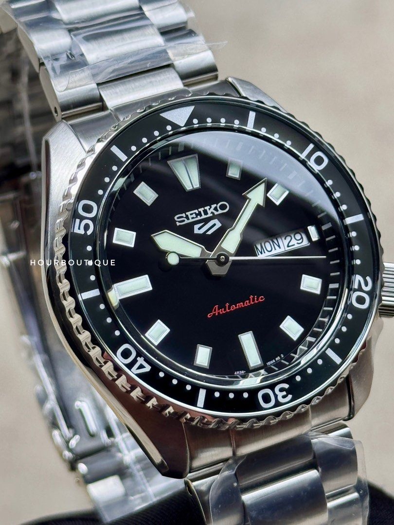 Brand New Seiko 5 Black Dial Automatic Watch SRPL85K1