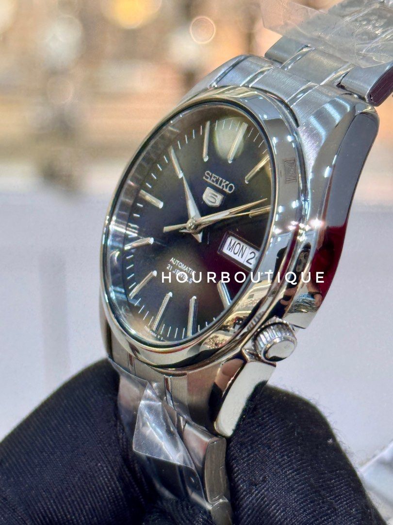 Brand New Seiko 5 Blue Dial 37mm Automatic Watch SNKL43K1