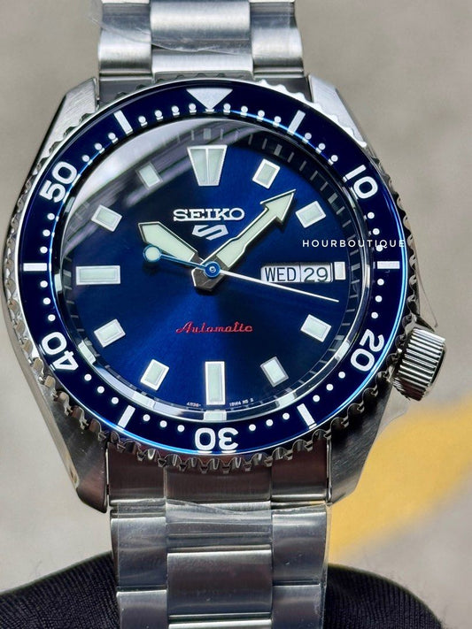 Brand New Seiko 5 Blue Dial Automatic Watch SRPL83K1