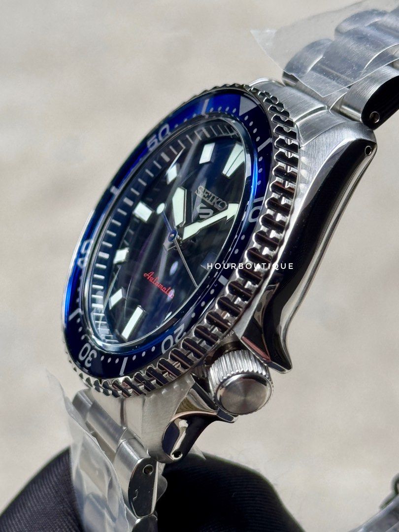 Brand New Seiko 5 Blue Dial Automatic Watch SRPL83K1