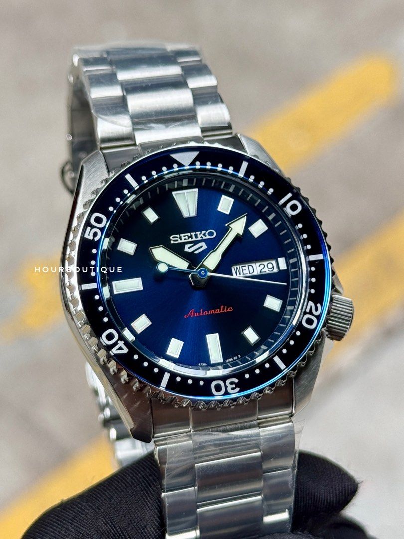 Brand New Seiko 5 Blue Dial Automatic Watch SRPL83K1
