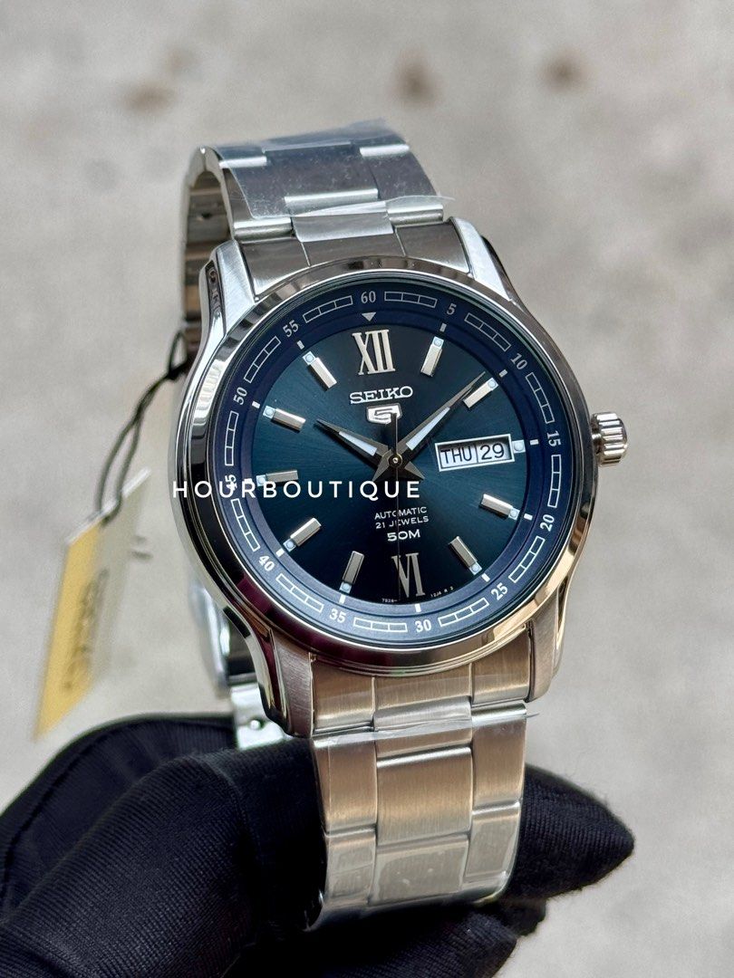 Brand New Seiko 5 Blue Dial Automatic Watch SNKP17K1