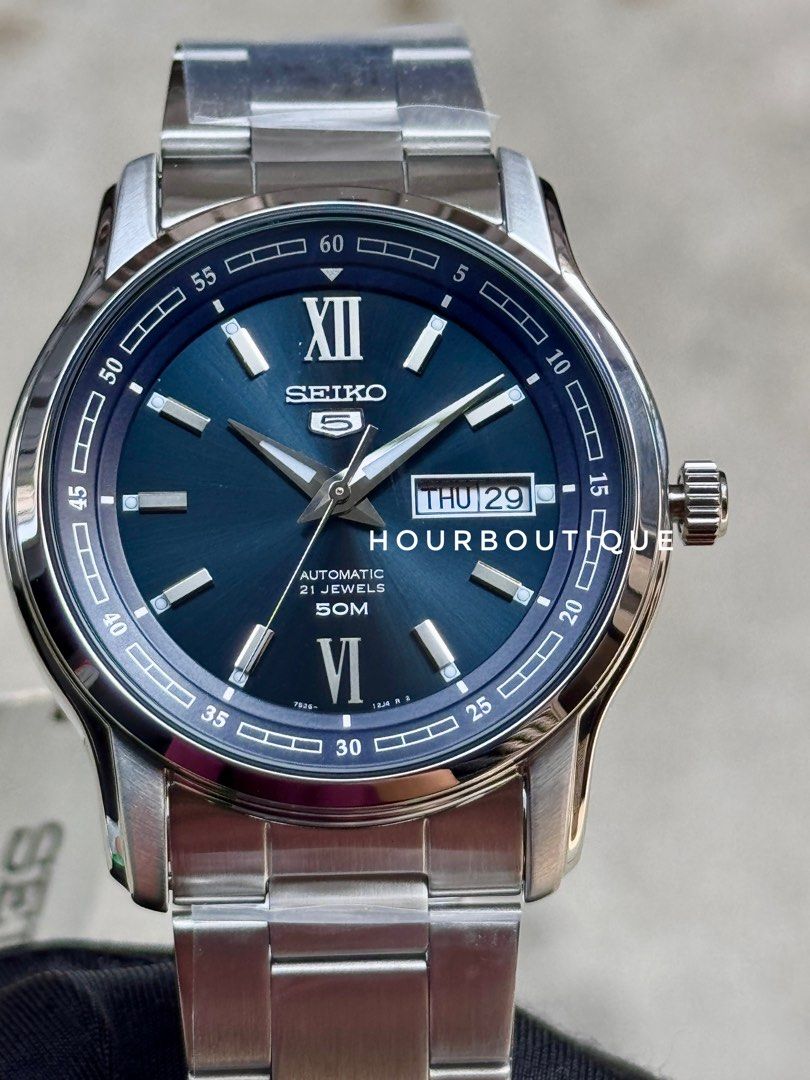 Brand New Seiko 5 Blue Dial Automatic Watch SNKP17K1