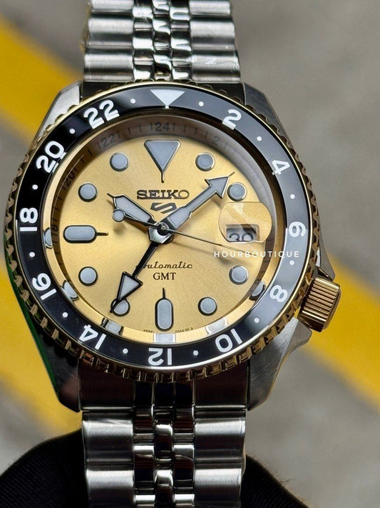 Brand New Seiko 5 GMT Taiwan Exclusive Automatic Watch SSK044K1