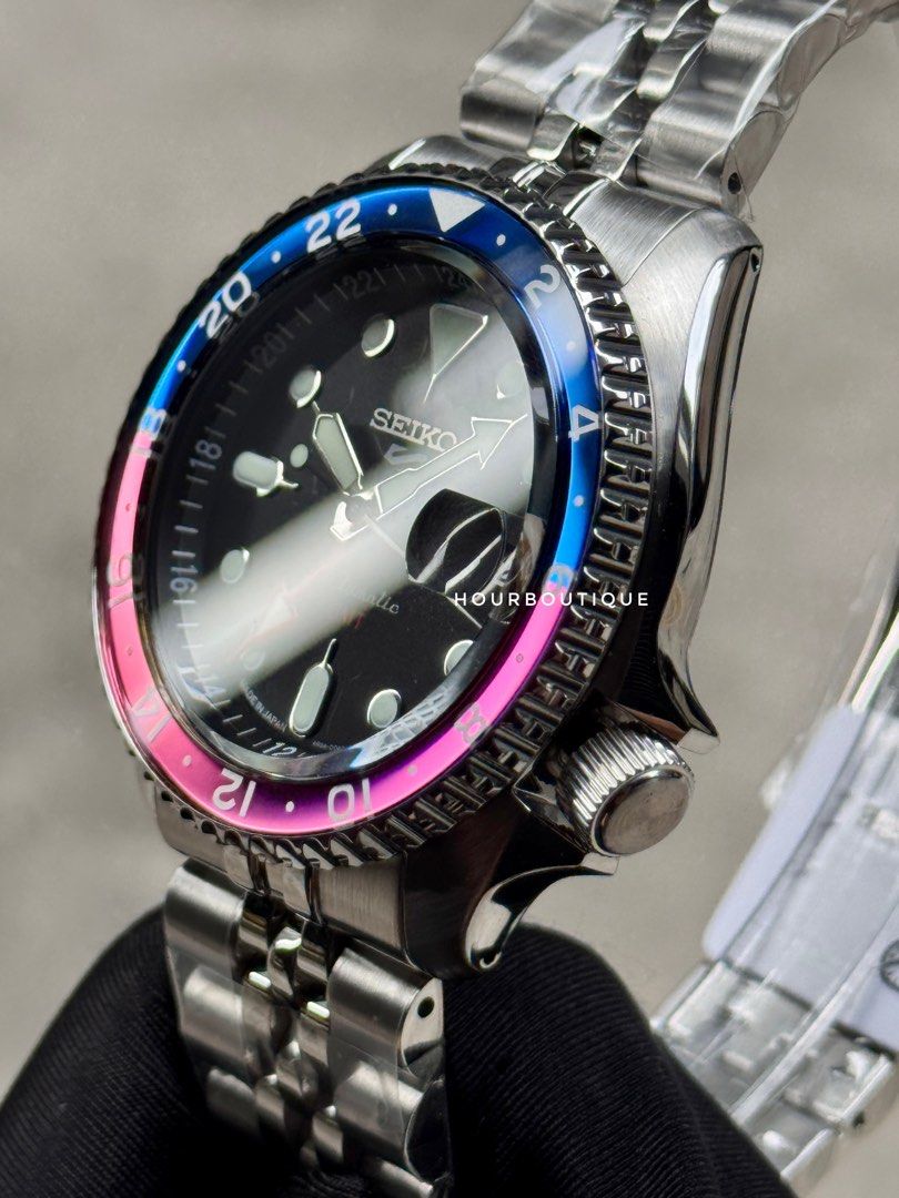 Brand New Seiko 5 Japan Edition GMT Automatic Watch SBSC021