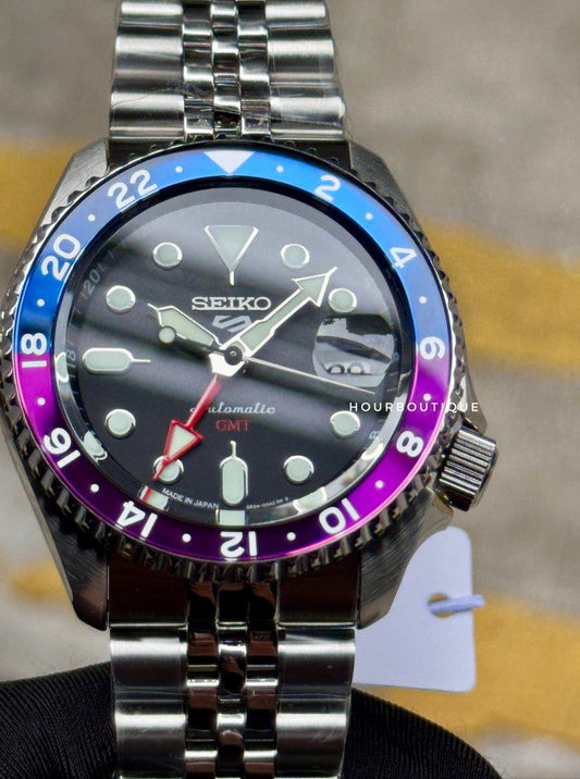 Brand New Seiko 5 Japan Edition GMT Automatic Watch SBSC021