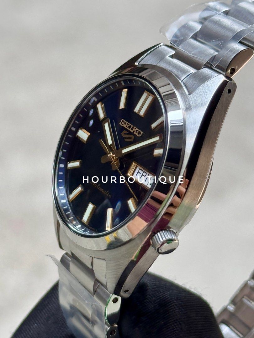 Brand New Seiko 5 Mid Size Blue Dial Automatic Watch SRPL55K1