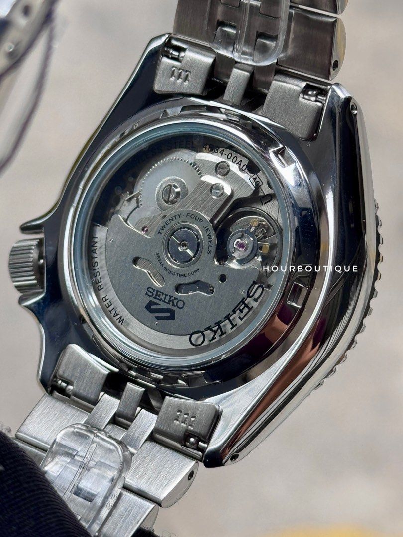 Brand New Seiko 5 Sprite GMT Automatic Mens Watch SSK035K1