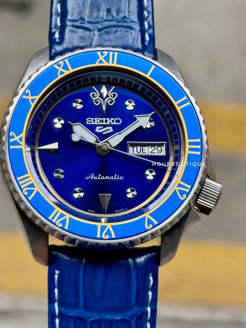 Brand New Seiko 5 Street Fighter Chun Li Edition Automatic Watch SRPF17K1