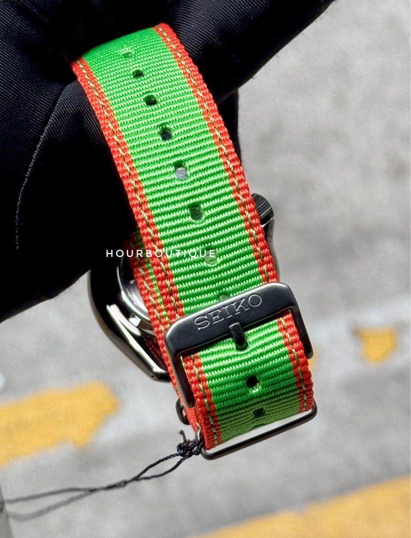 Brand New Seiko 5 Street Fighter Blanka Edition Automatic Watch SRPF23K1