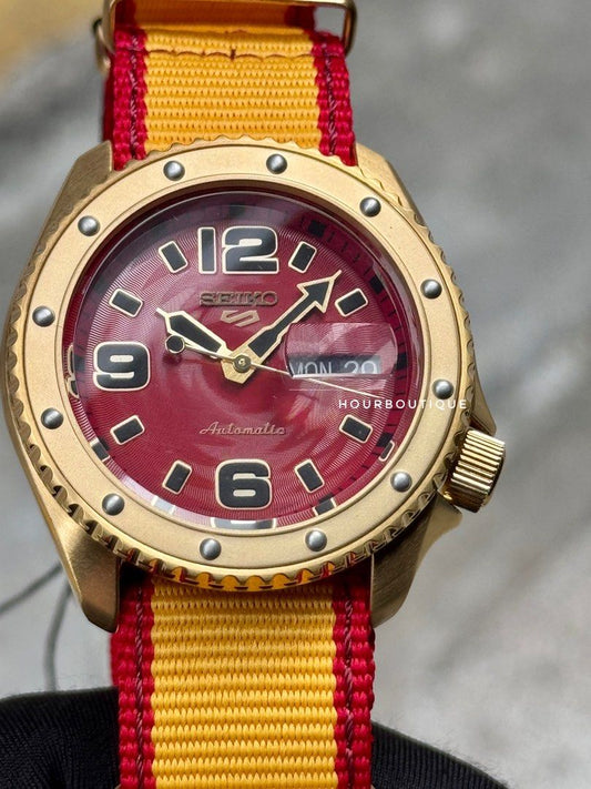 Brand New Seiko 5 Street Fighter Zangief Edition Automatic Watch SRPF24K1