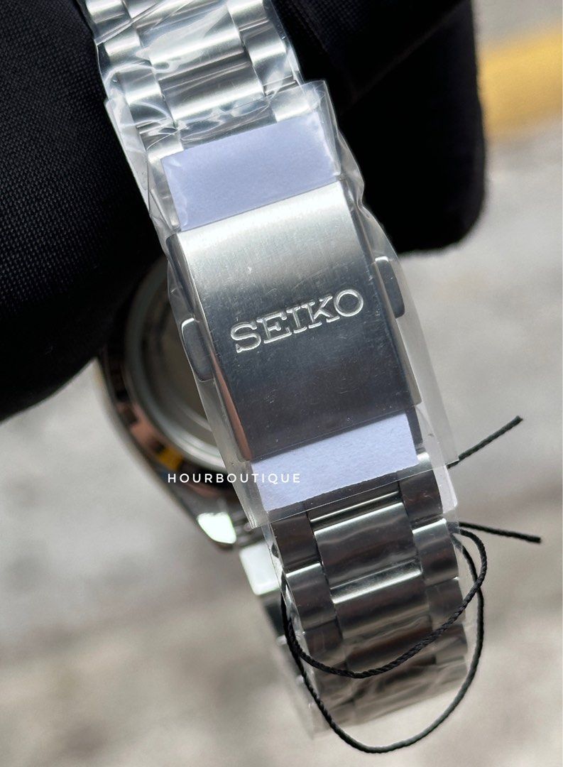 Brand New Seiko 5 Vintage Reissue Black Dial Automatic Watch SRPK89K1