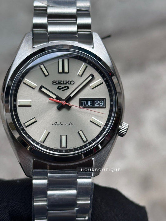 Brand New Seiko 5 Vintage Reissue Cream Dial Automatic Watch SRPK91K1