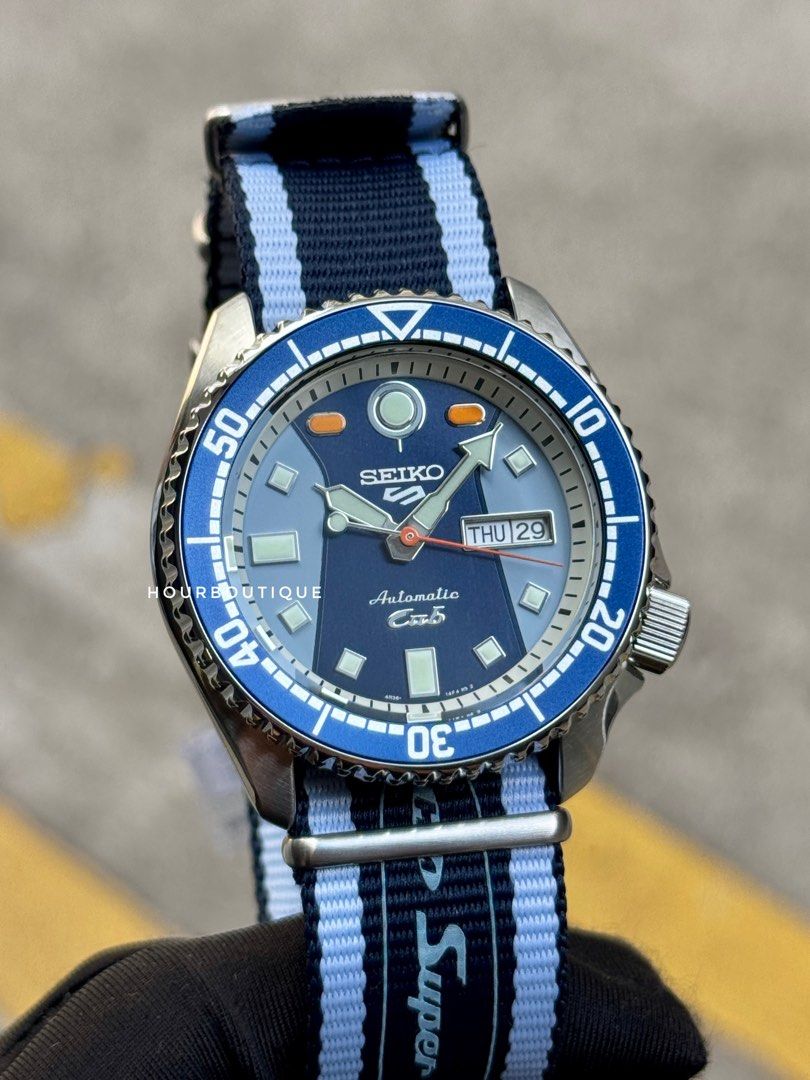 Brand New Seiko 5 X Honda Cub Limited Edition, Automatic Watch SRPK37K1