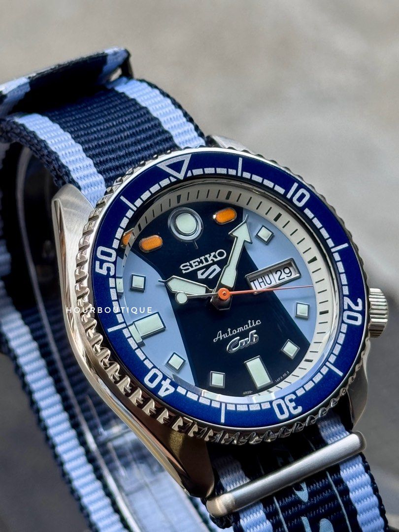 Brand New Seiko 5 X Honda Cub Limited Edition, Automatic Watch SRPK37K1