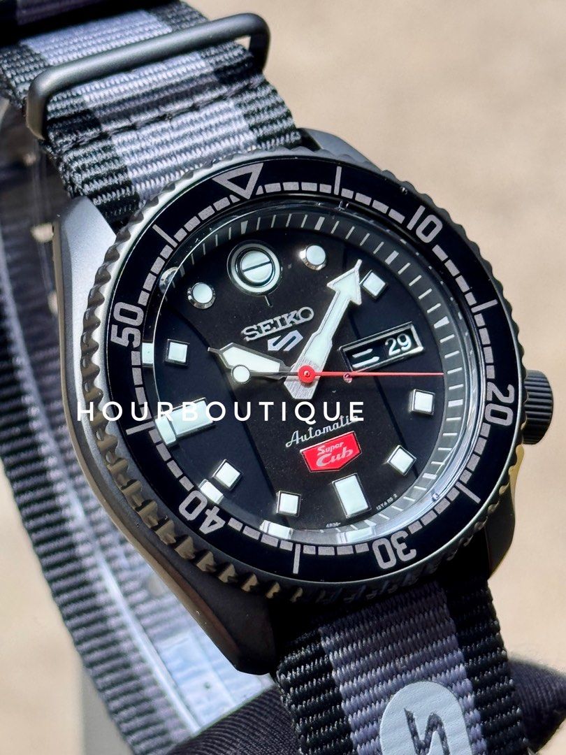 Brand New Seiko 5 x Honda Super Cub , Automatic Watch SRPJ75K1