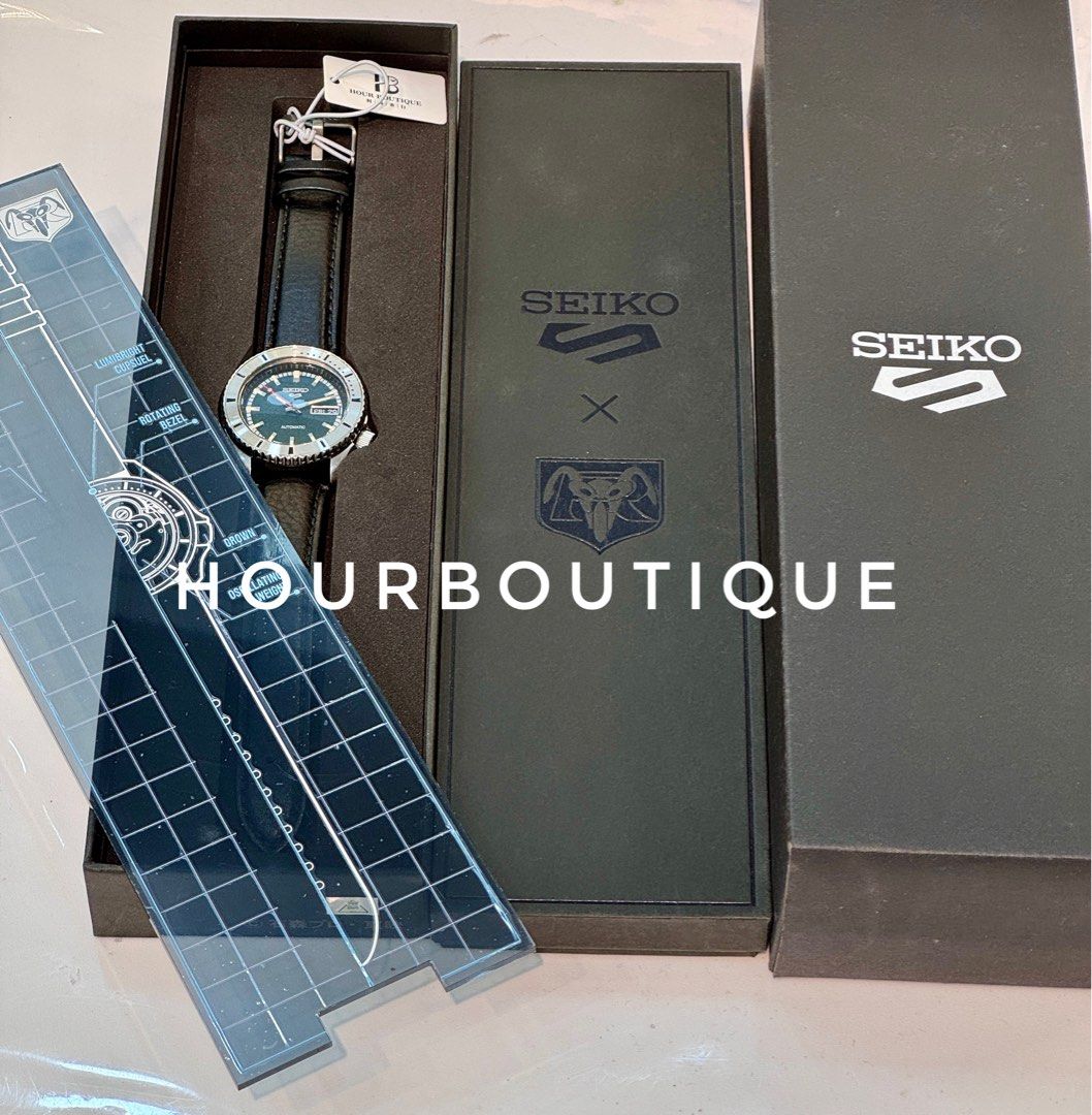 Brand New Seiko 5 X Mask Rider Limited Edition Automatic Watch SRPJ91K1