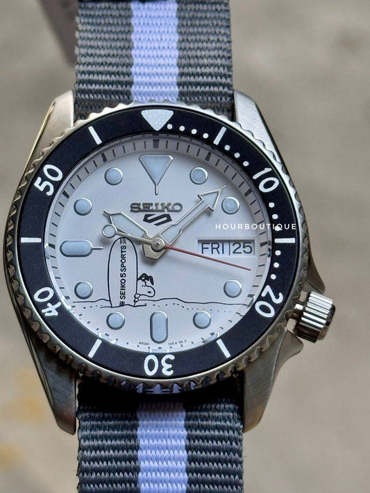 Brand New Seiko 5 X Snoopy Collaboration, Automatic Watch SRPK25K1