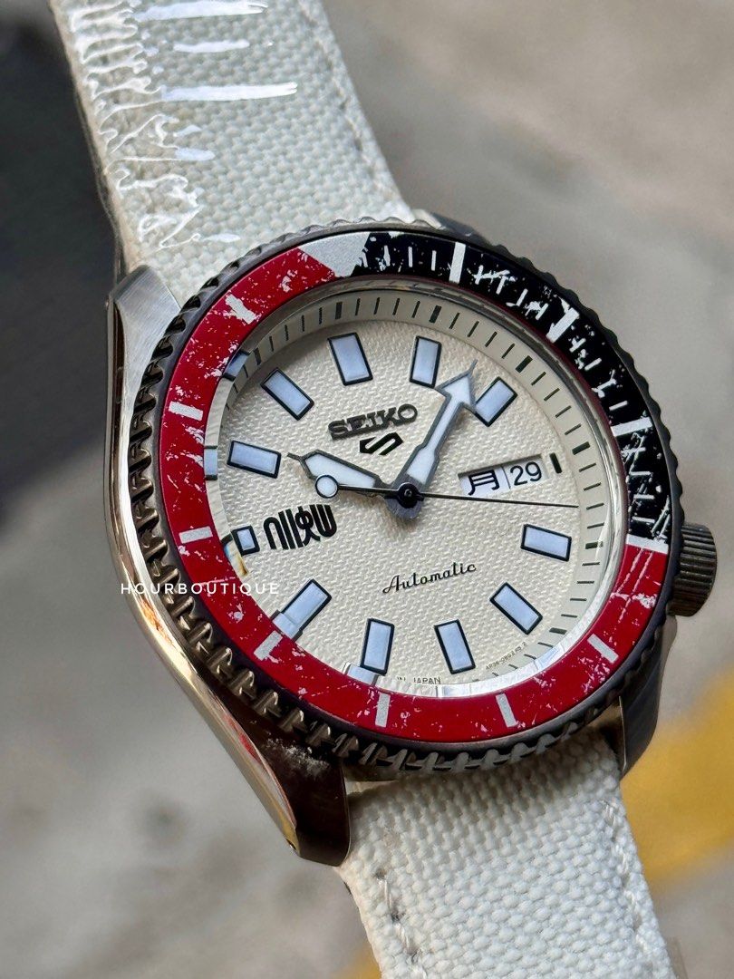Brand New Seiko 5 X Street Fighter Ryu Edition , Automatic Watch Made In Japan Editjon SBSA079