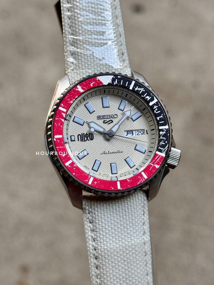Brand New Seiko 5 X Street Fighter Ryu Edition , Automatic Watch Made In Japan Editjon SBSA079