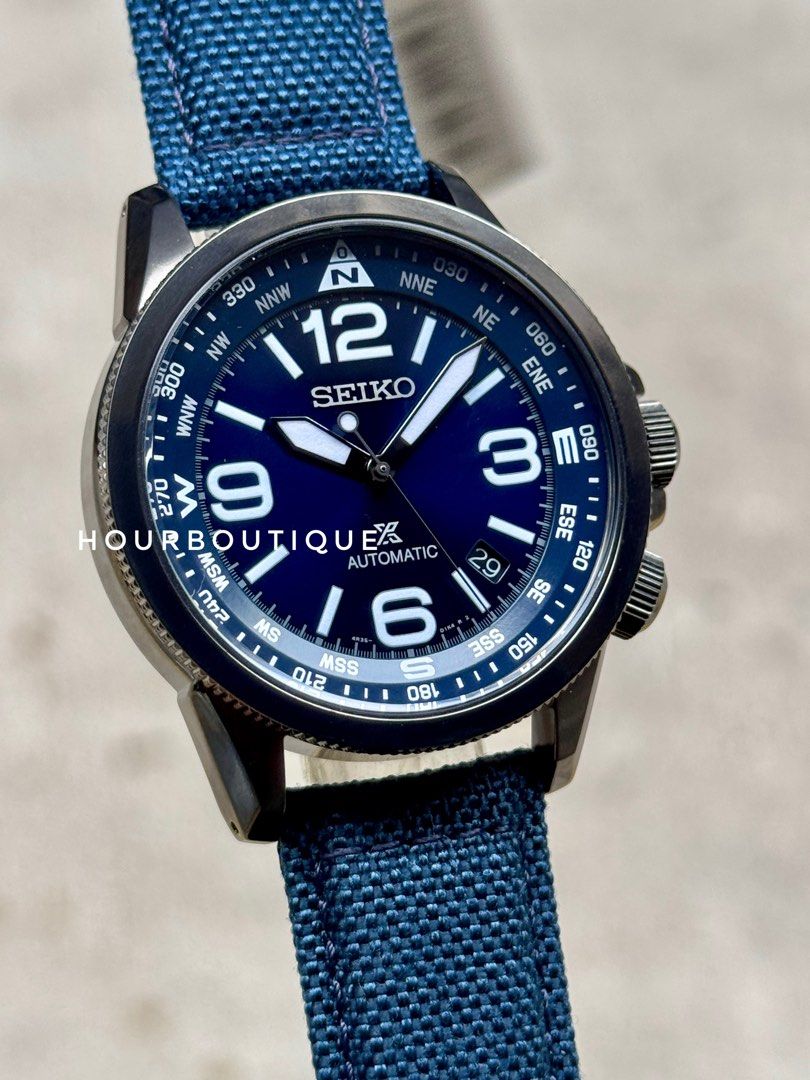 Brand New Seiko Automatic Blue Dial FieldWatch SRPC31K1