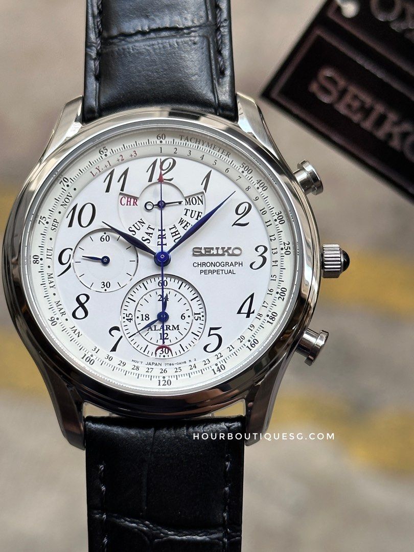 Seiko chronograph deals perpetual calendar