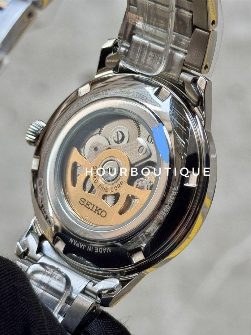 Brand New Seiko Presage Blue Cocktail Time Automatic Watch SRPJ13J1