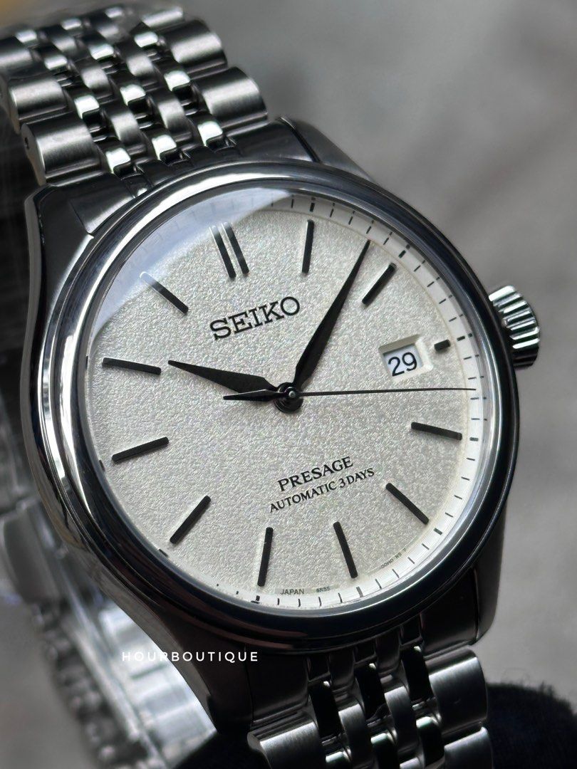 Brand New Seiko Presage Classic Series Cream Dial Automatic Watch SARX121 SPB463J1