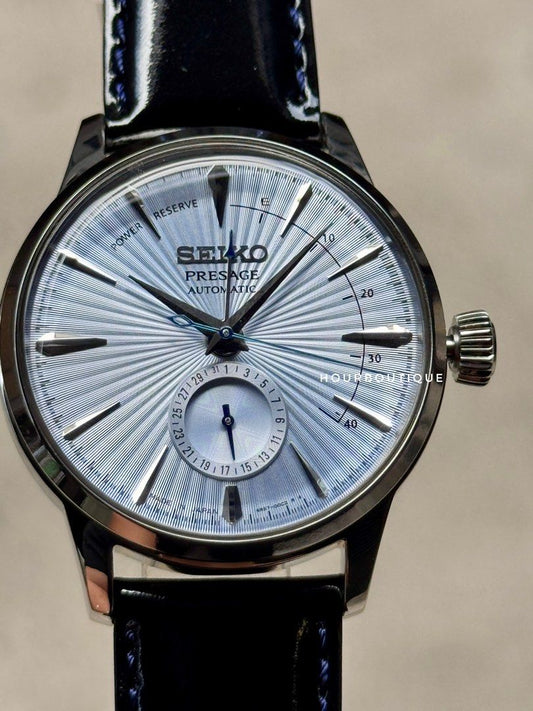 Brand New Seiko Presage Cocktail Time Power Reserve Gauge Automatic Watch SSA343J1