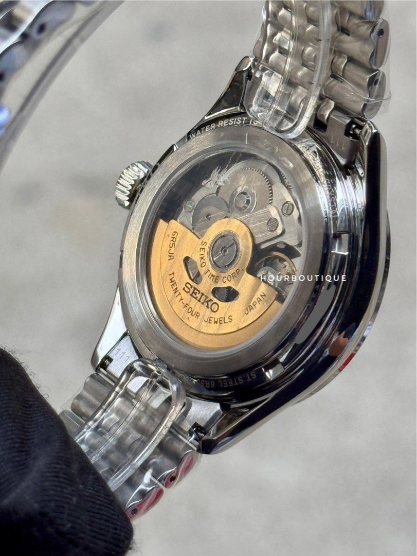 Brand New Seiko Presage Dark Blue Sand Blasted Dial, Automatic Watch SARX133