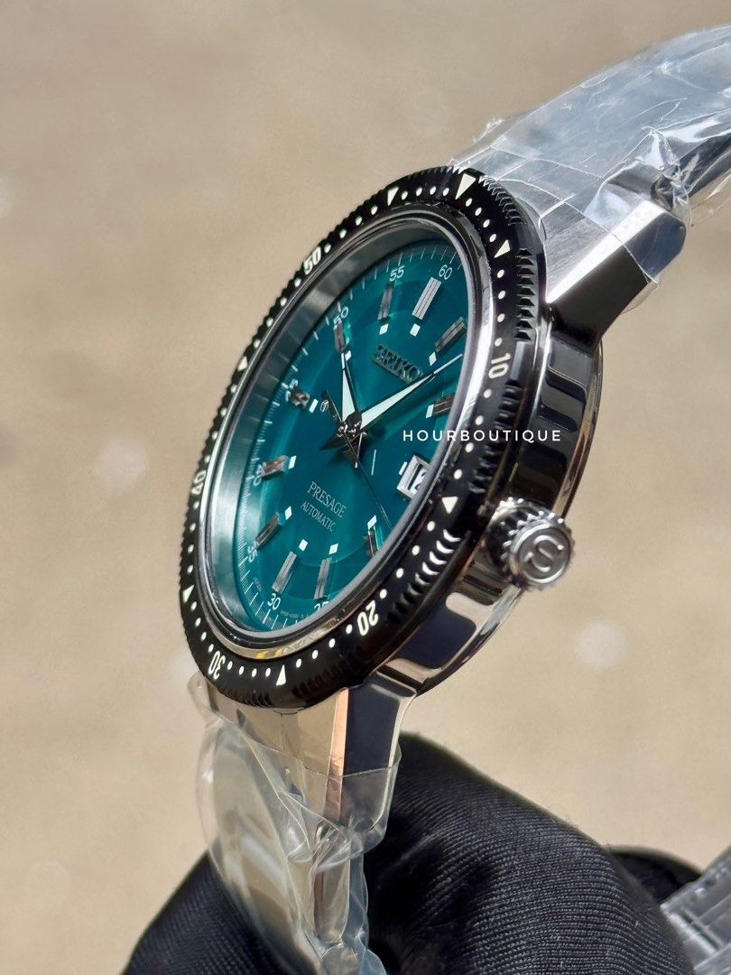 Brand New Seiko Presage Green Dial Limited Edition Automatic Watch SPB129J1